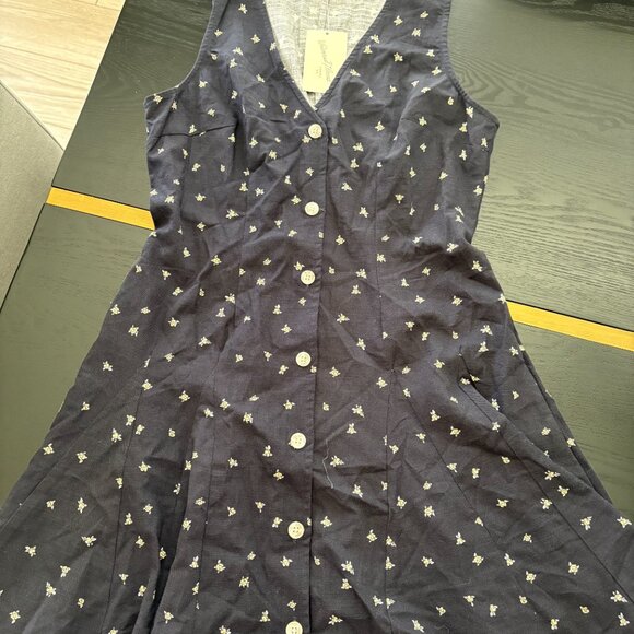 Universal Thread Navy Mini Fit and Flare Dress Size Small NWT - Picture 8 of 9